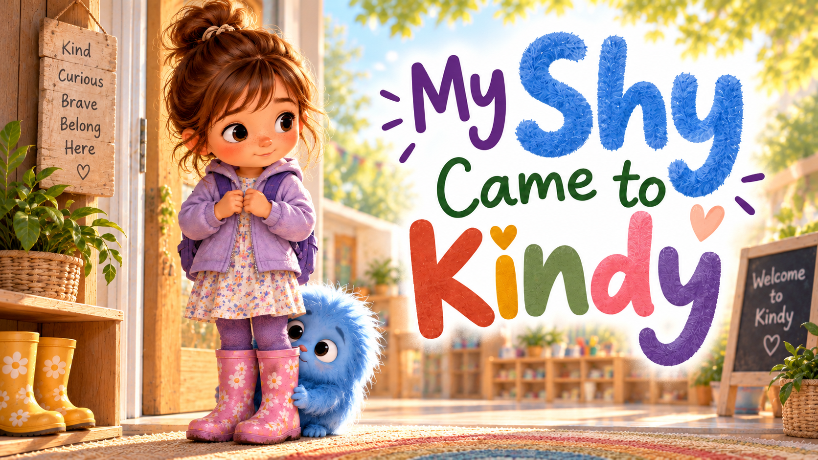 My Shy Came to Kindy book cover