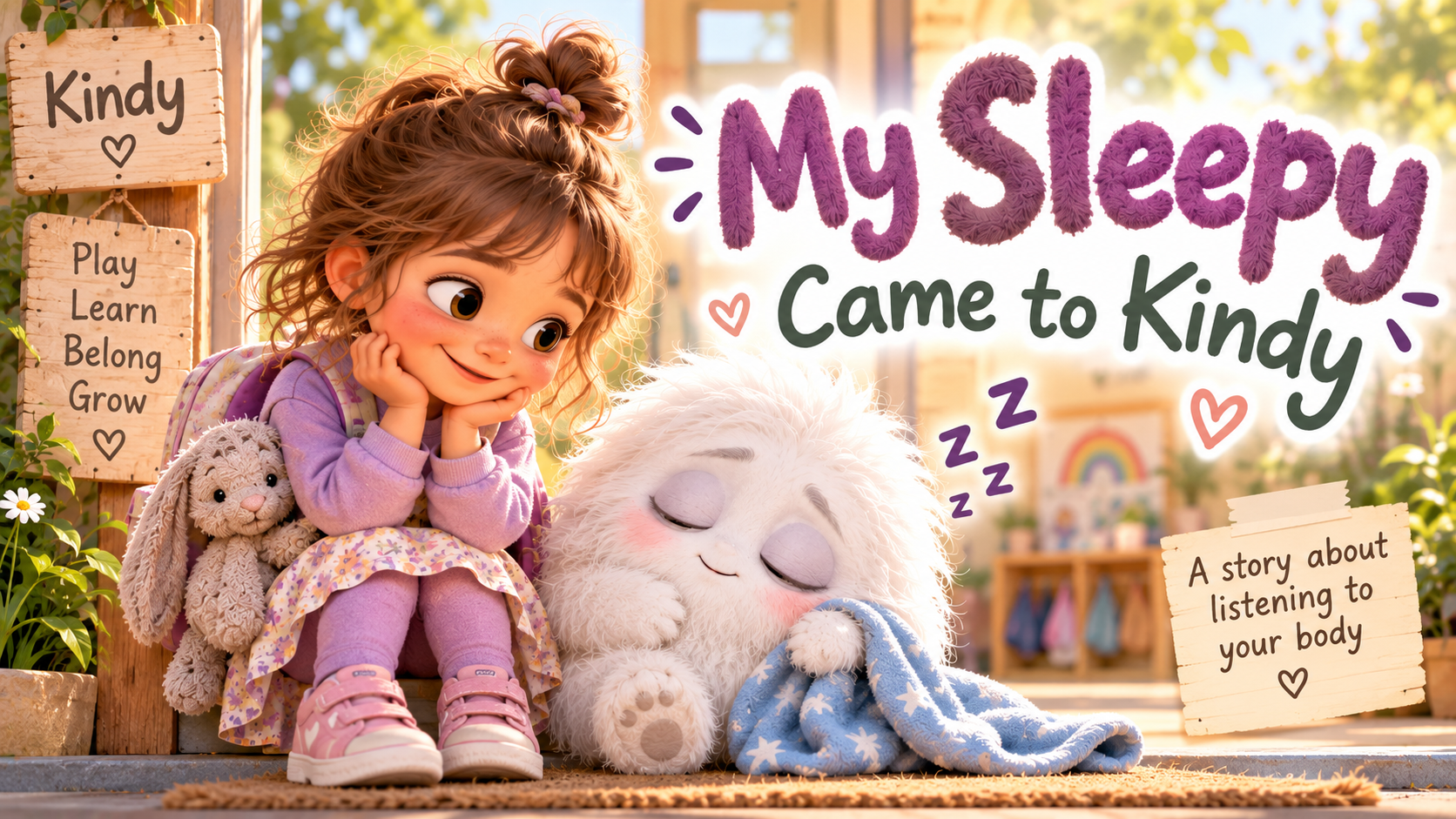 My Sleepy Came to Kindy book cover