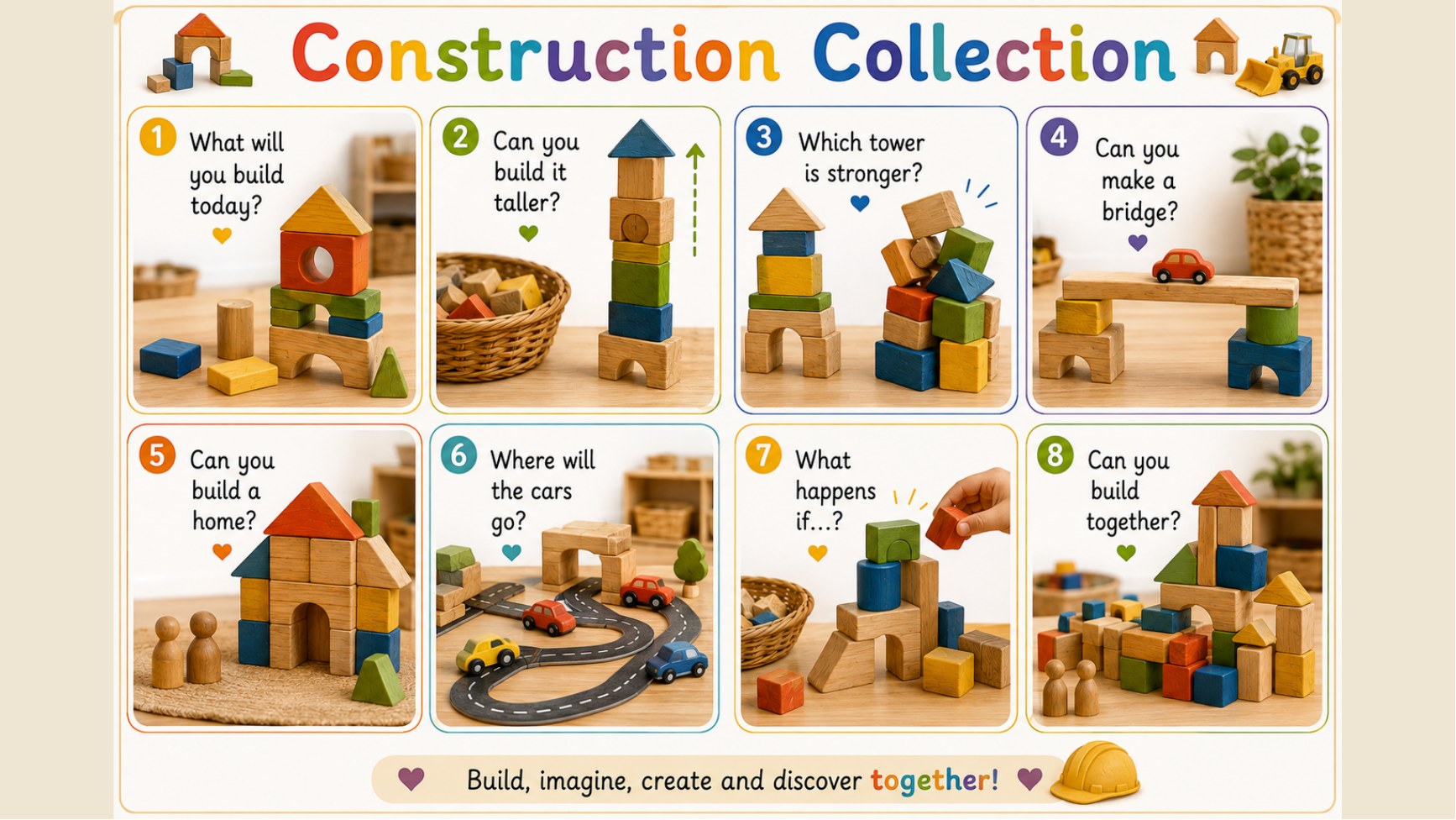 Construction Collection printable: What can you construct?
