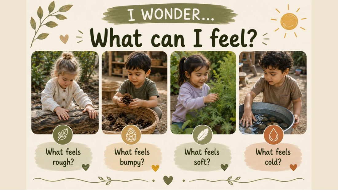 I Wonder card: What can I feel?