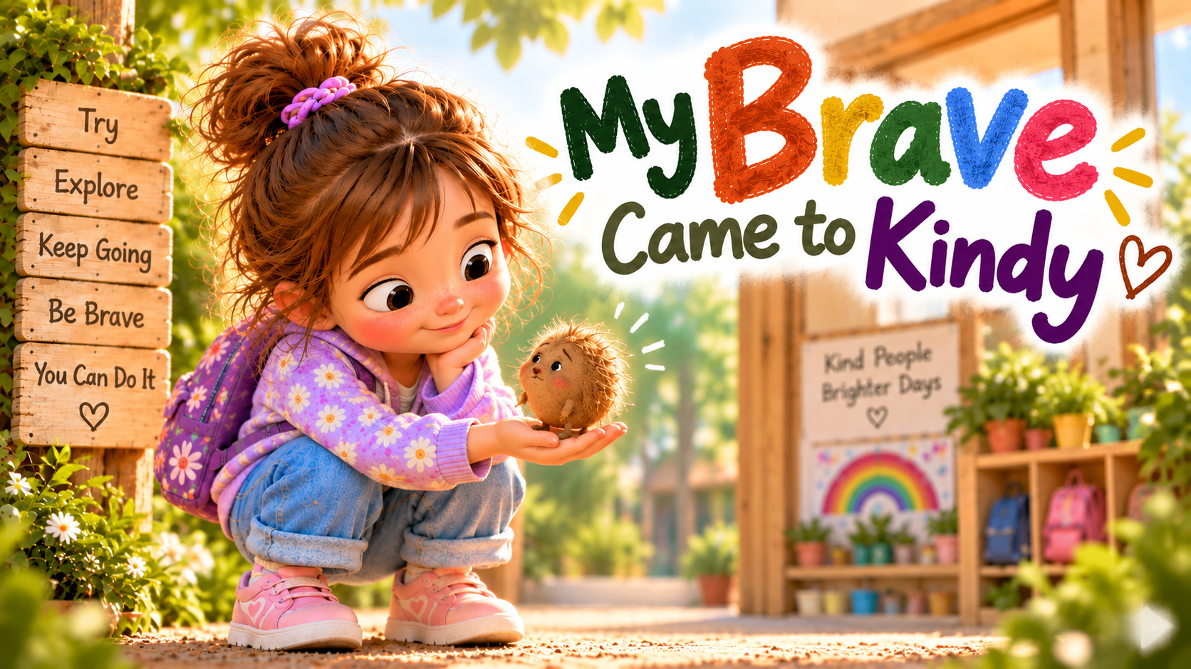 My Brave Came to Kindy book cover
